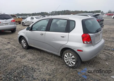 2007 Chevrolet Aveo 5 Ls from USA, damaged, VIN KL1TD66697B728776